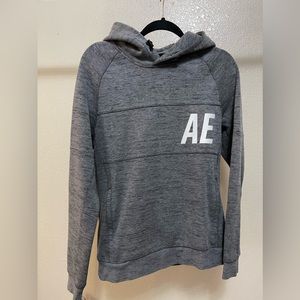 Men’s American Eagle hoodie, gray, size small